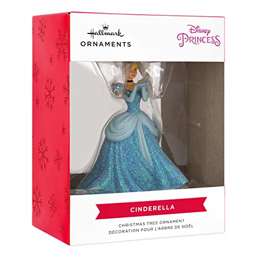 Hallmark Disney Cinderella Holding Glass Slipper Christmas Ornament #TOP2