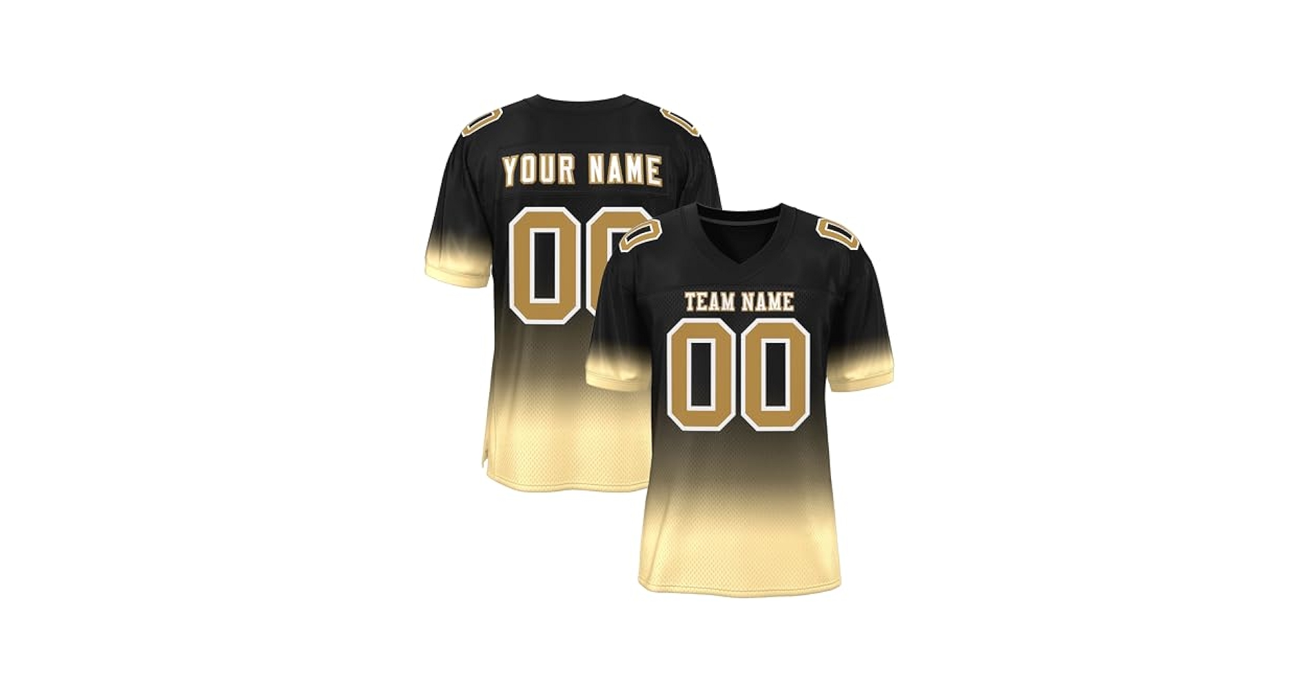 Amazon.com: Custom Mesh Football Jersey Sports T-Shirt