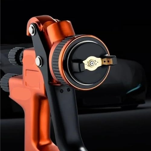 Pistola pulverizadora neumática con aerógrafo de pintura para retoque automotriz 6