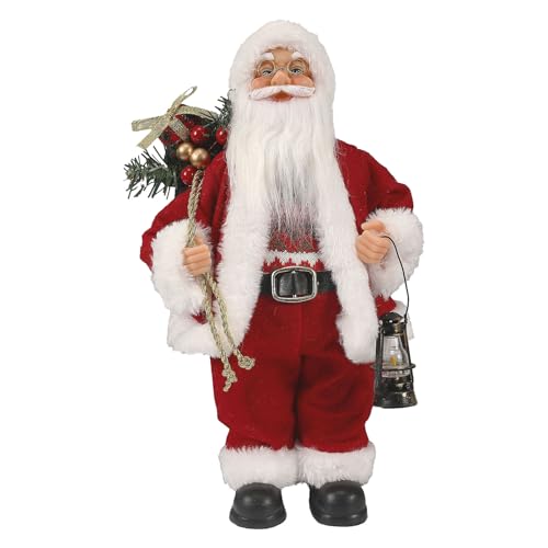 Figurines de Père Noël de table de chevet pour ambiance de maison - 2