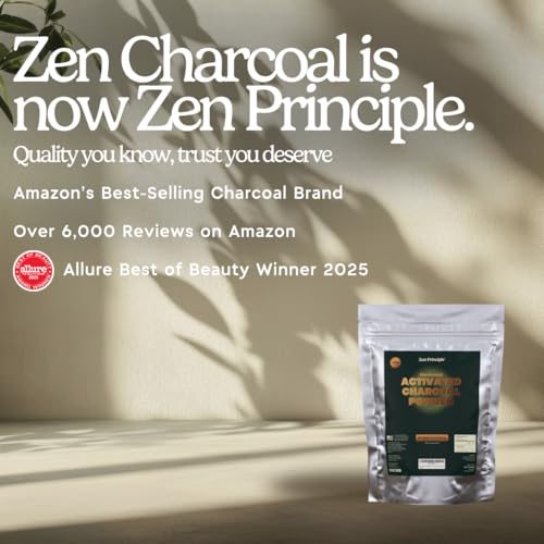 Zen Principle Hardwood Activated Charcoal Powder 100 Percent from USA Trees. All Natural. Whitens Teeth, Rejuvenates Skin and Hair, Supports Better Digestion, 40 Oz - Image 4