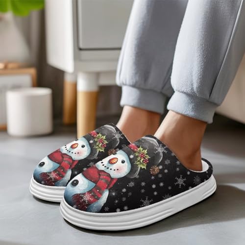 Slippers for Women Indoor and Outdoor Cotton Slippers Closed Toe 5-113