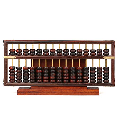 26.5111.5cm Vintage-Style 13 Digits Rods Wooden Abacuses, Kid\'s Calculating Tool, Abacus Arithmetic Suitable for Collection, Gift