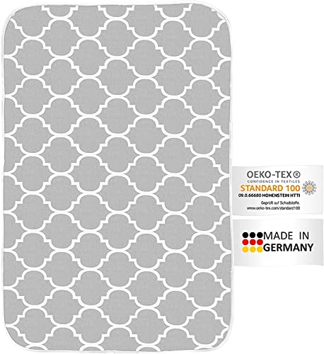 arteneur Manta para Mesa y Plancha de Vapor, Adecuada para Tabla | Base de Planchado Antideslizante para Mesa Resistente al Calor y Reflectante del Calor, Alfombrilla para Coser (100 x 65 cm)