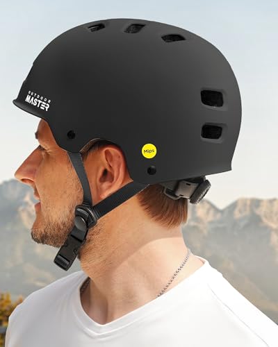OutdoorMaster MIPS Skateboard Helmet