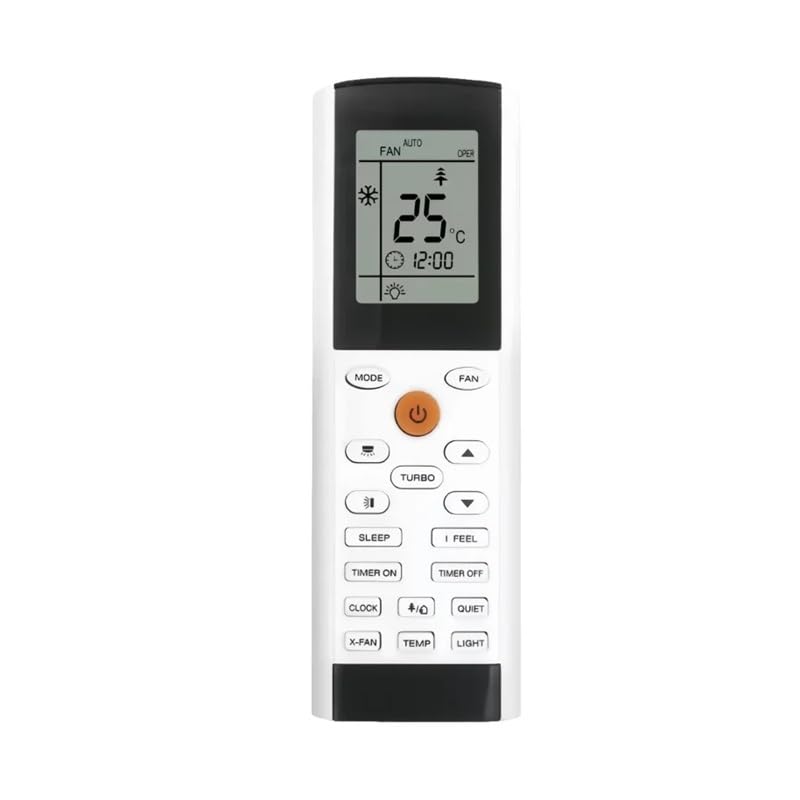 1 Unidad de Control Remoto Aire Acondicionado Compatible con GWH09QB-K6DNC4E YAC1FB9 YAC1FB4 YAC1FB1 YAC1FB5 YAG1FB YAC1FB3 YAC1FB7
