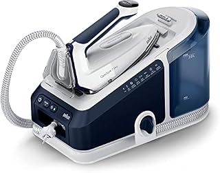 Braun CareStyle 7 Pro Stacja parowa IS 7282 BL żelazko parowe z stopą żelazka FreeGlide 3D, funkcja iCare, zdejmowany zbiornik na wodę 2 l, uderzenie pary 600 g/min, 2700 W, niebieski/biały