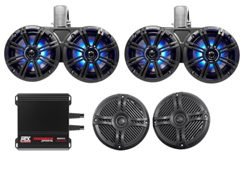 �I�[�f�B�I�Z�[�r���O�o���h��:�y�A�L�b�J�[ 45KMTDC65 �f���A�� 6.5�C���` 390w �}�����E�F�C�N�{�[�h�^���[ LED�X�s�[�J�[ �y�A���b�N�r�� 6.5�C���` 800w �}�����{�[�g�X�s�[�J�[ �u���b�N & 400W RMS 4-Ch �A���v