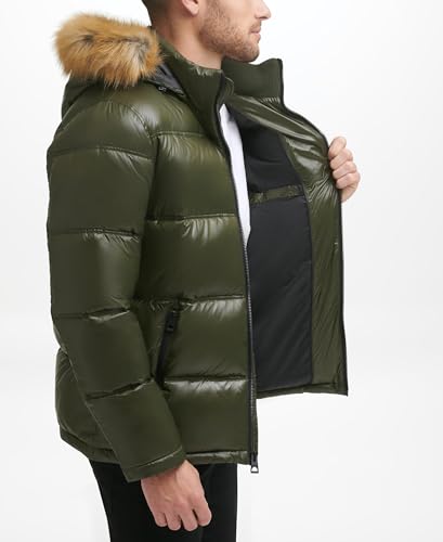 Guess Men's Warm Rain Resistant Puffer3