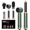 OKWRAP Asciugacapelli 5 in 1, Airstyler 5 in 1, Hairstyler 5 in 1 Multifunzione Phon Capelli,Spazzola Asciugacapelli Per Dare Volume Ai Capelli, Lisciare, Ioni Air Curler Brush,Strumenti Capelli