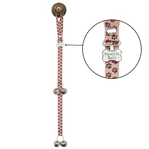 Poochiebells Dog Bells Toilet Training, Dog Bell for Door Potty Training, Barking Dog Doorbell