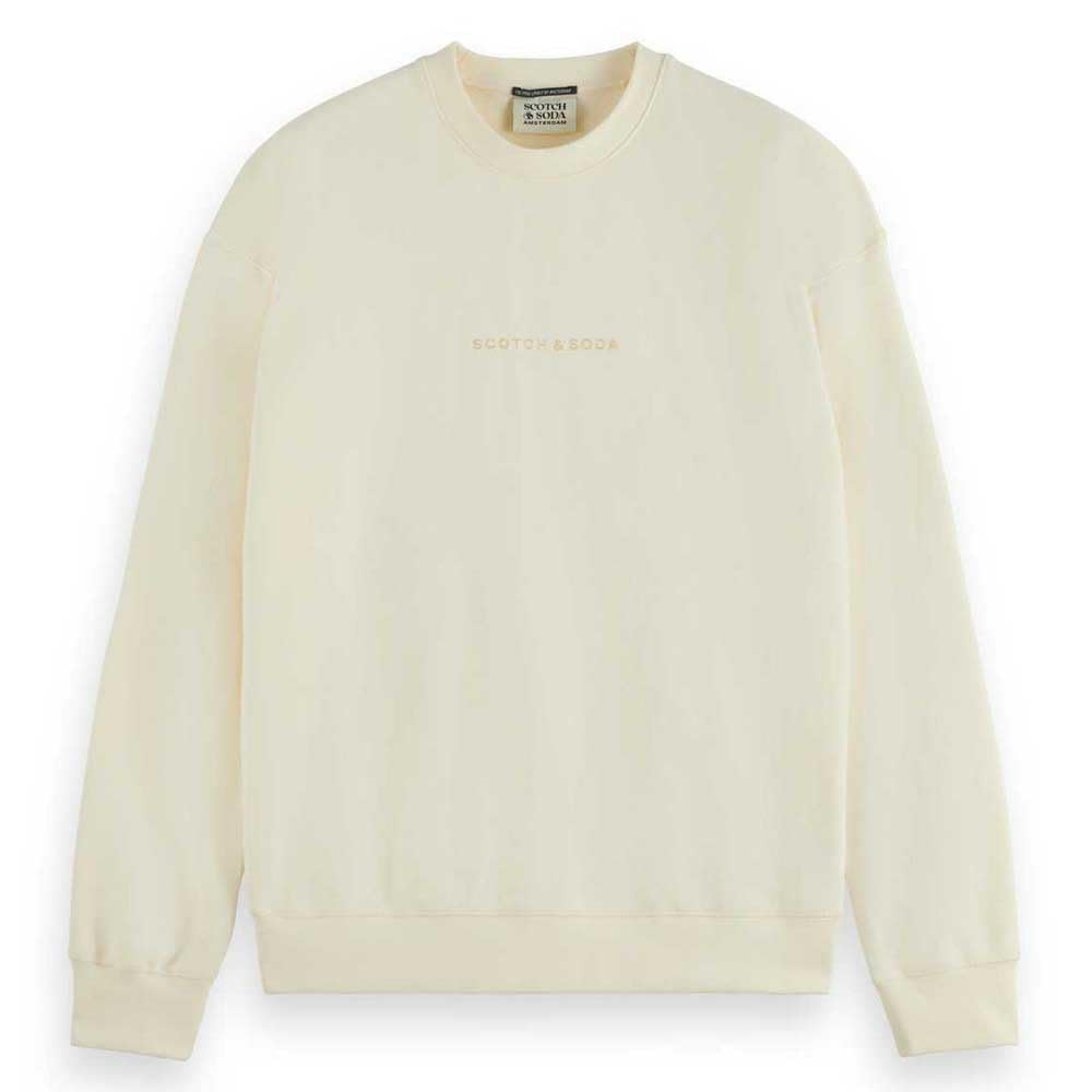 Scotch & Soda Herren Core - Logo Front Chest Sweatshirt Sweatshirt (1er Pack)