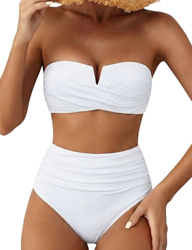 Maillot de bain 2 pièces bandeau pour vos journées farniente à la plage