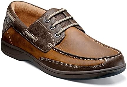 Florsheim Lakeside Ox Boat Shoe Stone Crazy Horse 13 XW (5E) | Image 4