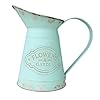   VANCORE-Shabby-Chic-Metal-Jug-Vase-Pitcher-Flower-Holder-for-Home-Decoration