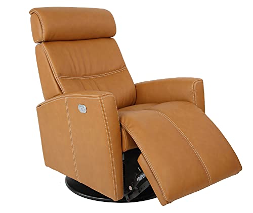 Sillón reclinable piel slate cuero miniatura 6