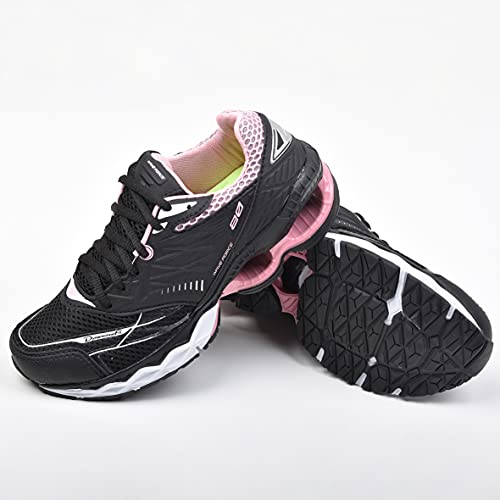 Kit 2 Pares Tênis Wave Force 20 Feminino (36, Rosa e Prata Rosa)