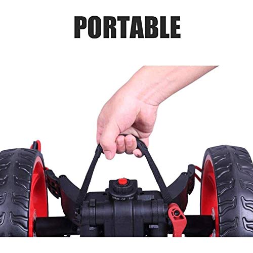 YUNLILI-Carrito-de-golf-multiusos-Carrito-de-golf-Carro-de-golf-electrico-Carro-de-golf-plegable-Carro-de-empuje-de-golf-con-freno-de-mano-Mango-ajustable-facil-de-abrircerrar