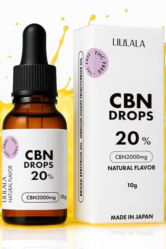 CannaTech CBN オイル 20% 高濃度 2000mg 10ml 欧州産ヘンプ由来 FSSC22000認証工場 国内製造 LILILALAの商品画像（Amazon）