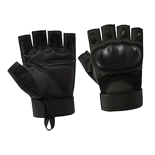 balacoo 1Pair Half Finger Outdoor Sports for Cycling Hiking and Driving Lightweight Skid with Excellent Grip and Durable Design for All Outdoor Activities