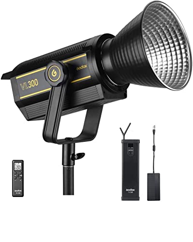 Amazon | GODOX VL300撮影ライト CRI96 TLCI95 明るさ0%~100%調整 色