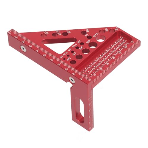 Escuadra transportadora para carpintería de aleación de aluminio miniatura 6