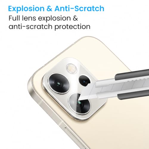 Image of ArmourPro Premium Camera Lens Protection Compatible with Vivo V70 and V70 Elite (6.59 Inches) With Edge To Edge Camera Protection Coverage| Clear, Pack of 1