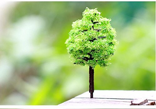Jellbaby Árbol decorativo de PVC, árbol de simulación de paisaje, planta en miniatura