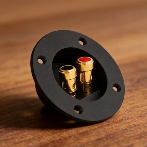 2 piezas terminales para caja de altavoz miniatura 3