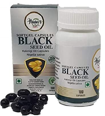 BLACKSEEDOIL 500MG Capsules, 98-100 Count