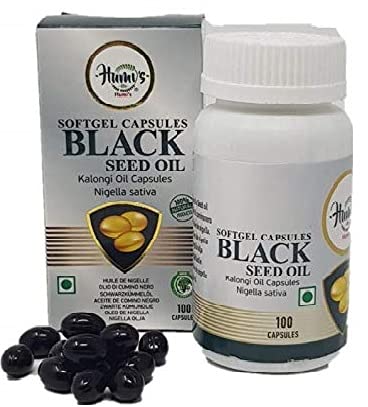 Black Seed Oil Soft Gel Capsules | Strong | 500 mg - 100 Capsules