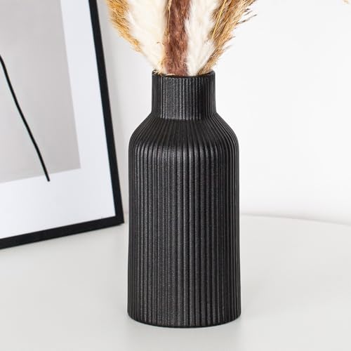 Jarrones Negros Decorativos Marca Hanaomaoyi
