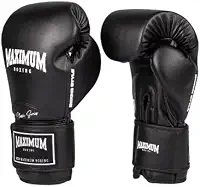 Luva De Boxe E Muay Thai Maximum New Classic Black 12OZ