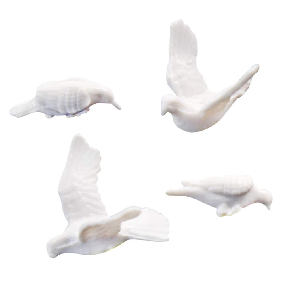Amazon | ハトモデル・ハト模型 鳩 1:75 24本入り モデル 建物模型