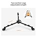 K&F Concept Photography Tripod Dolly, Heavy Duty with 3