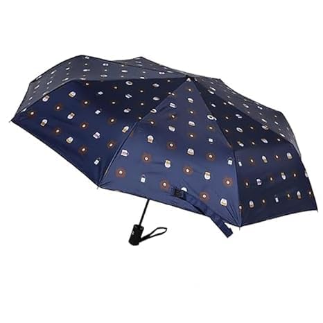 Bear Print Auto Open/Close Kids Umbrella - Windproof Inverted Folding Travel Umbrella for Boys & Girls with UV Sun Protection & Carry Pouch Compact Lightweight-image-44