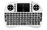 Rii 2.4G Mini i8 Wireless Keyboard with Touchpad for PC Pad Google Andriod TV Box Xbox360 PS3 HTPC/IPTV (White)
