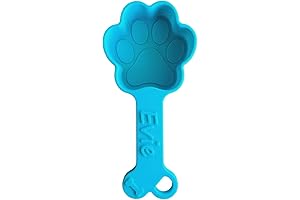 Personalized Dog Food Scoop: 1 1/2 Cup Capacity Paw Shaped Pet Food Measuring Cup