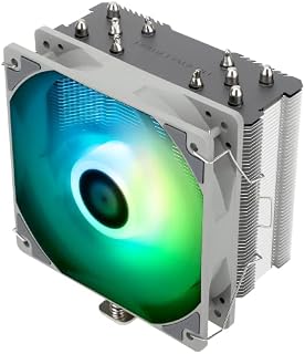 Thermalright Assassin King 120 SE ARGB CPU Air Cooler, AK120 SE ARB, 5 Heatpipes, TL-C12C-S PWM Quiet Fan CPU Cooler With S-FDB Bearing, for AMD AM4 AM5/Intel 1150/1151/1200/17XX, LGA1700,PC Cooler