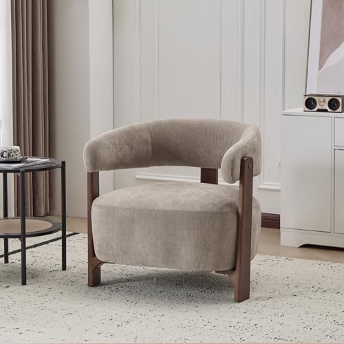 Sillón moderno plegable Marrón claro