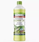 Händel GGG EcoPoly 3G Polymer-Wischpflege | Profi Bodenreiniger & Pflege für wasserfeste Böden | Schmutzabweisend, rutschhemmend & glanzgebend | Ideal für PVC, Vinyl, Stein, Parkett & Linol