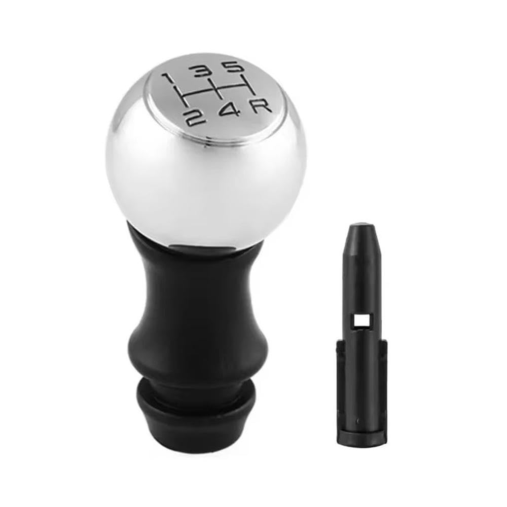 POANBCGY 5 SpeedGear Shift Knob VTS Sports Lever Handball for Peugeot 106 206 306 406 107 207 307 308 407 Auto Parts(Matt Black Font)