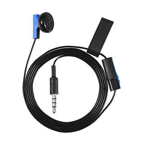 PS4 Earphones, 3.5mm Gaming Earphone Headphone Headset w/Mic for Sony Playstation 4 PS4 Controller and Gaming Cover