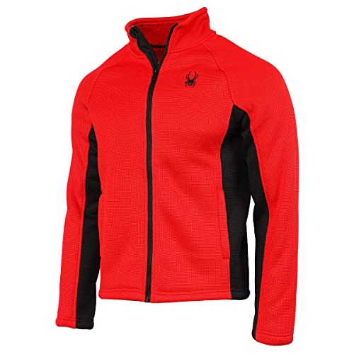 Spyder Men's Steller Full Zip Jacket, Racing Red Large2