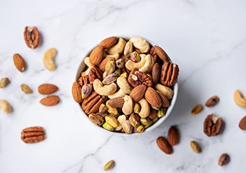 Food To Live Premium Four Nuts Mix, 8 Ounces – A Blend Of Dry Roasted Pistachios, Almonds, Pecans, Cashews, And Almonds With Himalayan Salt, Protein Rich Trail Mix, Healthy Vegan Snack thumb #5