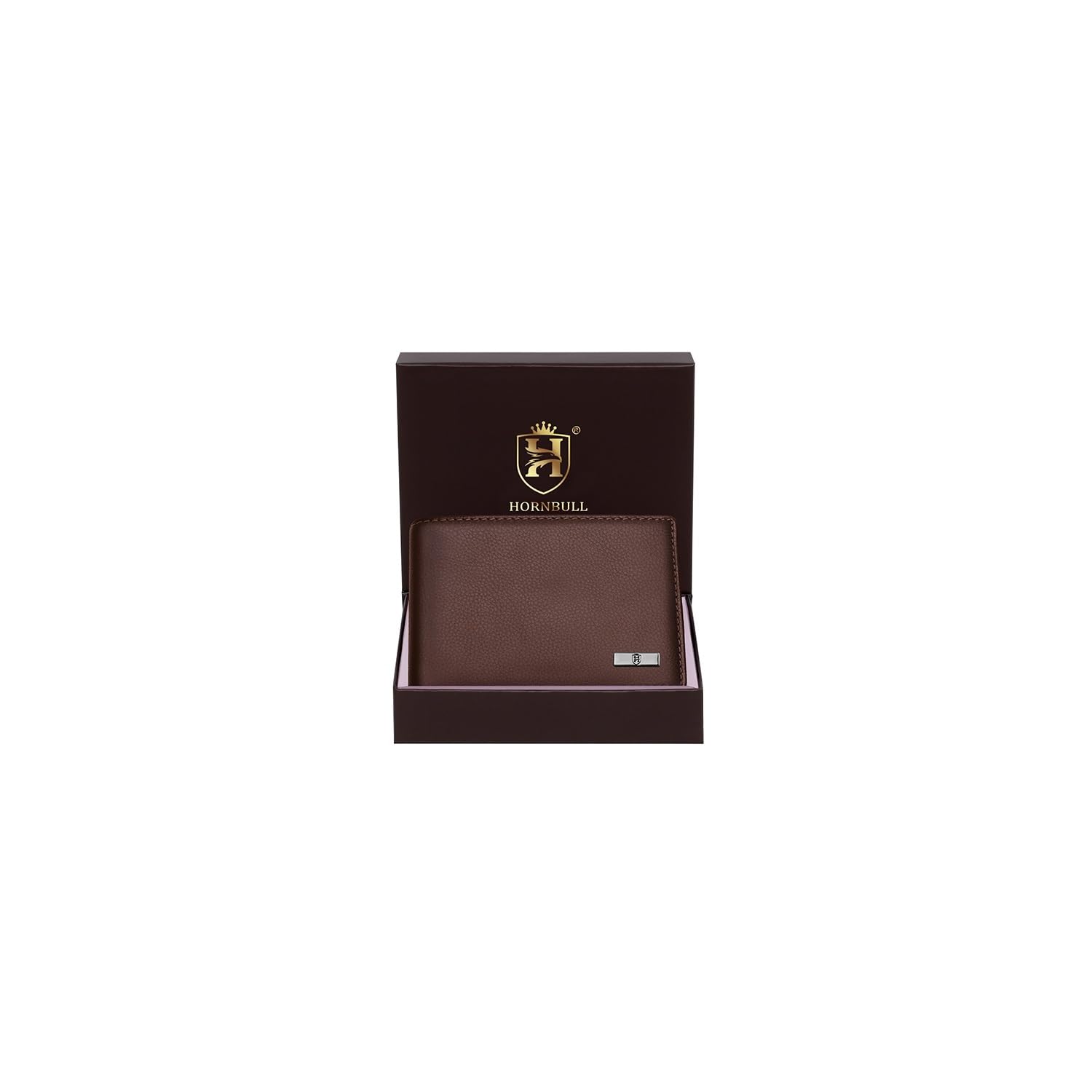 Maddison Men's Genuine Leather Wallet (Brown)