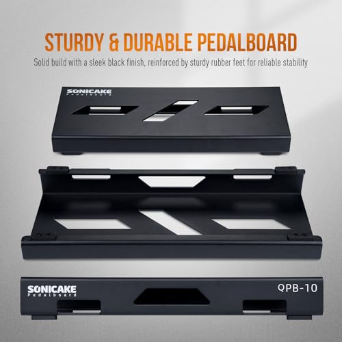 Professional Guitar Pedalboard with Case