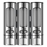 HNRLOY 3-in-1 Shower soap Dispenser, Shampoo and Conditioner Dispenser, soap Separator Bathroom, Sho