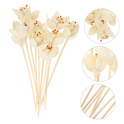 Palitos difusores aroma con flores 10 piezas miniatura 3