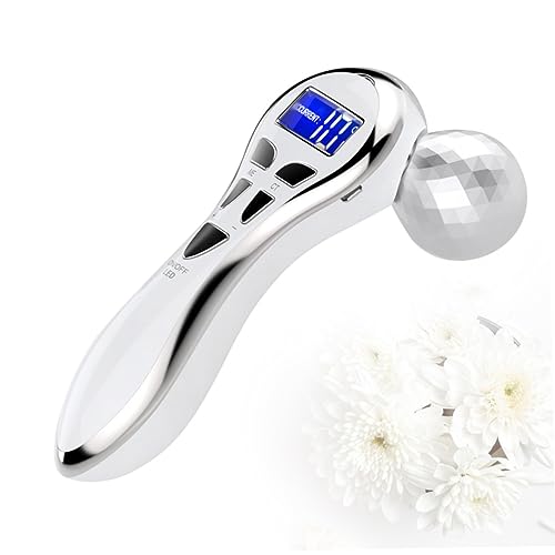minkissy Massageador Facial Em Forma De V Rolante Massageador Corporal Rolo De Beleza Para Os Olhos